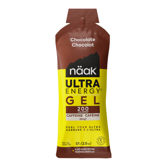 Gels énergétique Naak Chocolat - Clubinsport