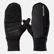 Gants mouffles convertibles HyperNight Reflective Nathan noir