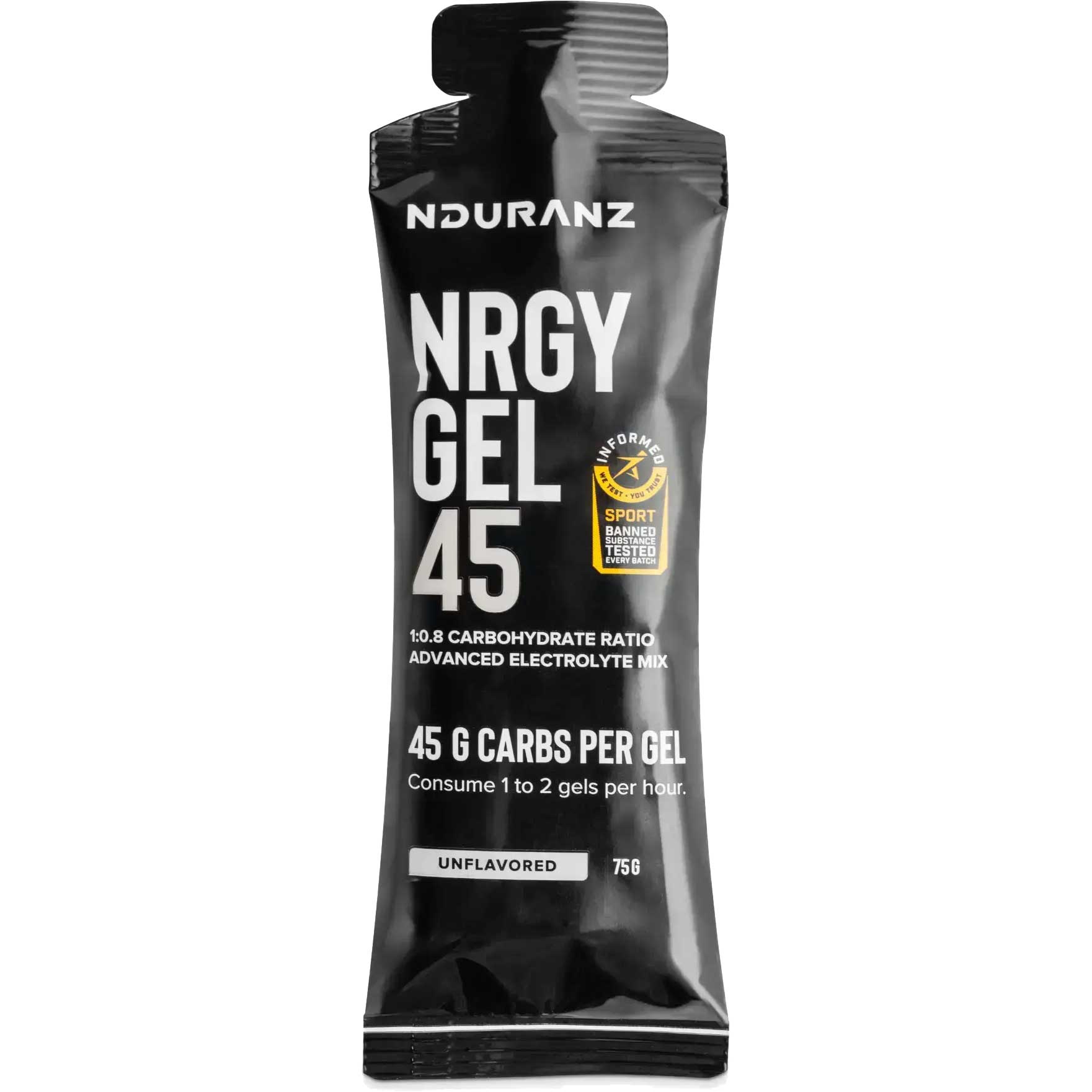 Gel énergétique  Nduranz Gel 45 gout neutre
