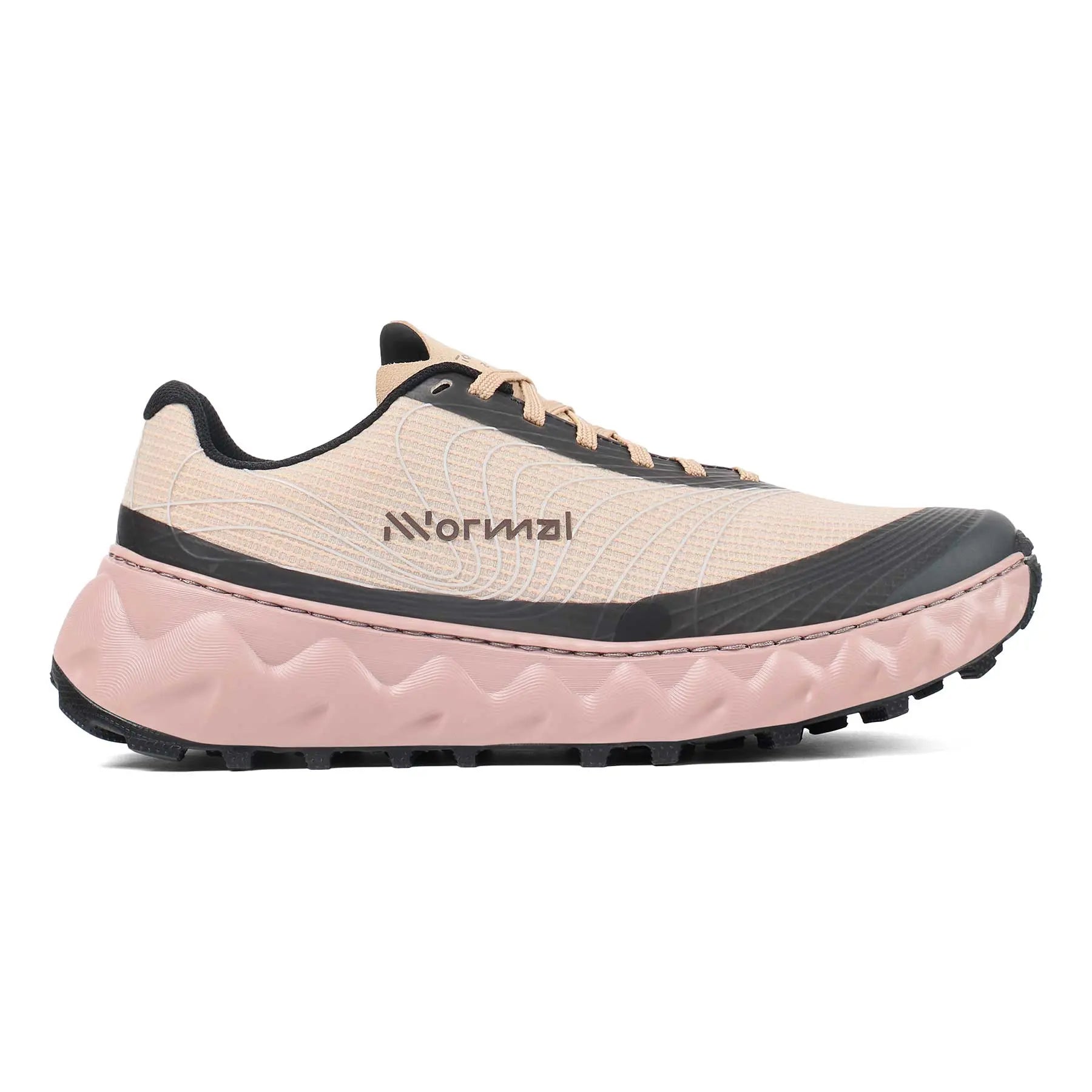 Chaussure de Trail NNormal modèle Tomir 2.0 femme beige - Clubinsport