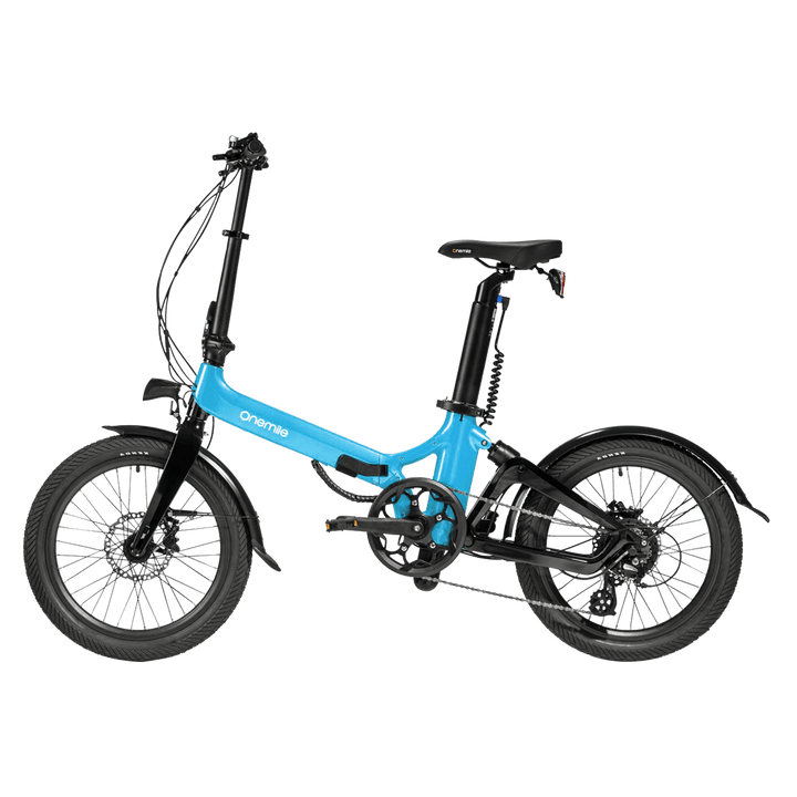 Vélo Electrique pliable ONEMILE - Nomad Bleu pagode - Clubinsport