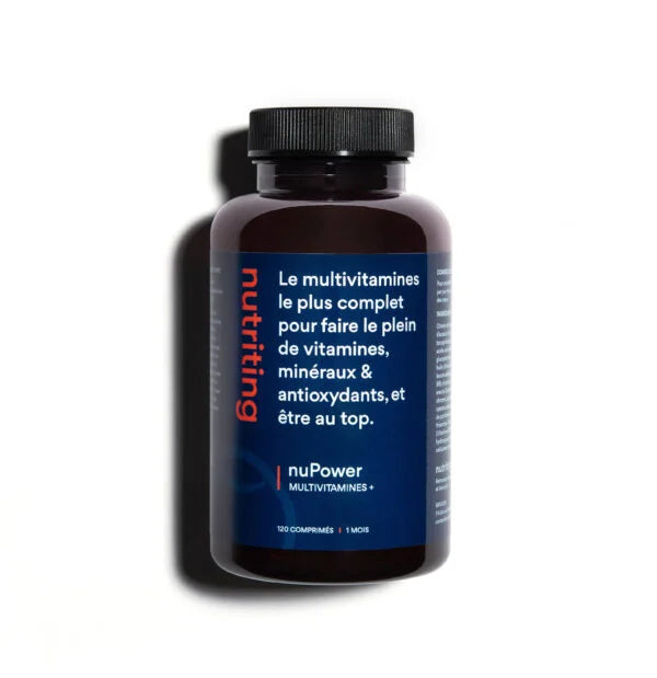 nuPower Multivitamines+ Nutriting 120 comprimés