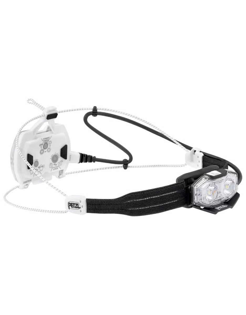 Lampe frontale Petzl NAO  LT noir blanc