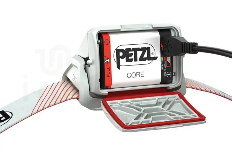 Lampe frontale Petzl Actik Core 600 lumens blanc rouge - Clubinsport