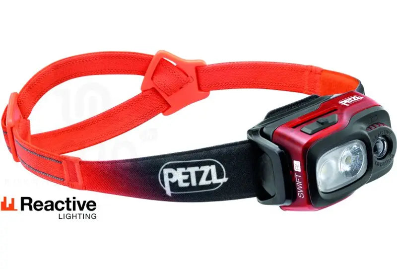 Lampe frontale Petzl Swift RL rouge - Clubinsport