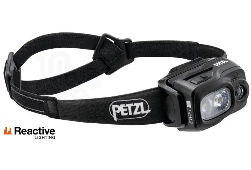 Lampe frontale Petzl Swift RL noir - Clubinsport