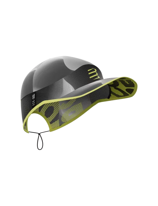 Casquette Compressport Pro Racing Cap Noir/ Blanc - Clubinsport