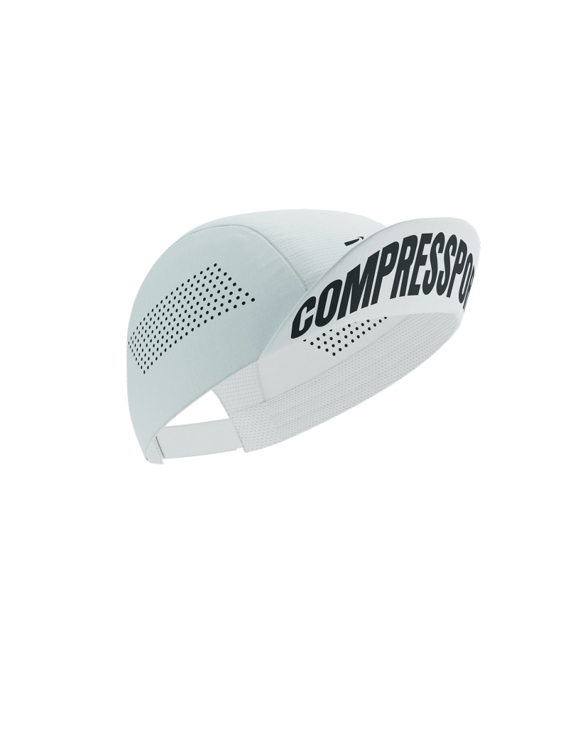 Casquette Compressport Pro Racing Cap blanc