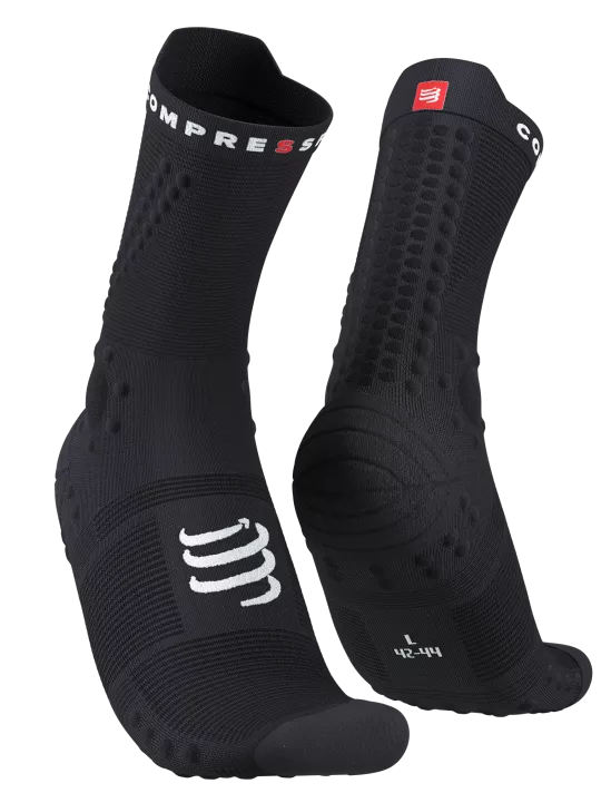 Chaussettes Compressport Pro Racing Socks V4.0 trail noir