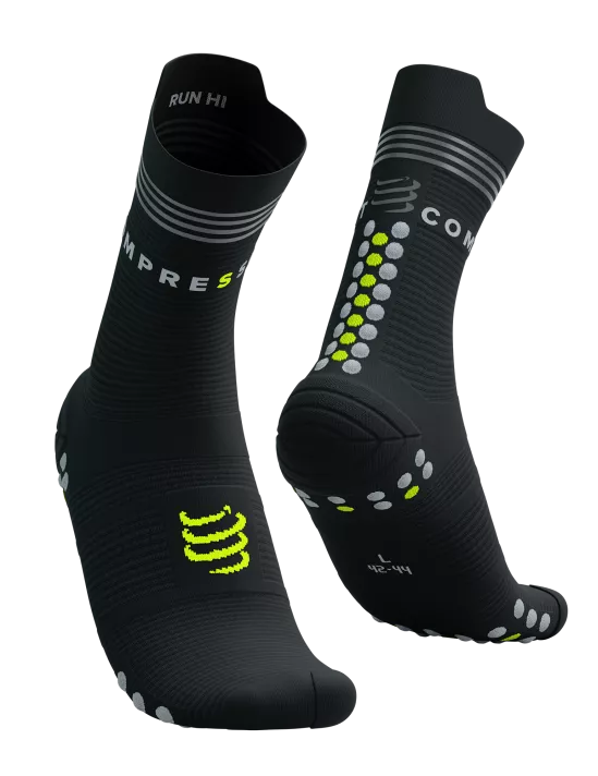 Chaussettes Compressport Pro Racing Socks High  v4.0 Noir - Clubinsport