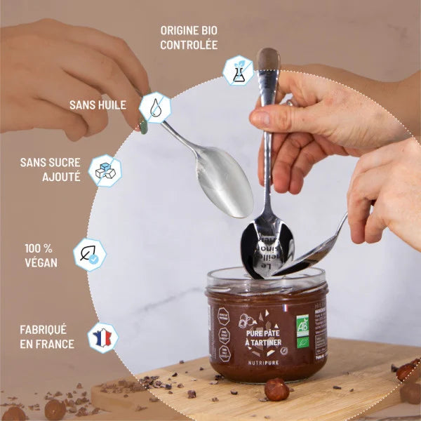 Pure pâte à tartiner Bio Nutripure