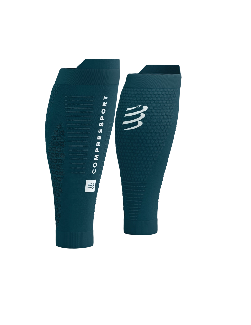 Manchons de compression mollet Compressport R2 3.0 bleu stargazer