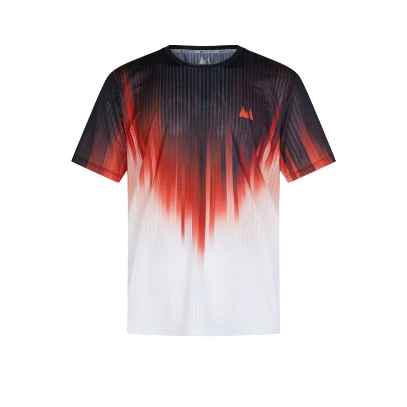 Tee-shirt manches courtes homme Wildtee Race rouge - Clubinsport