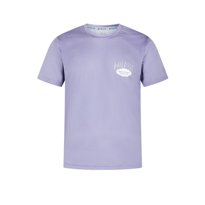 Tee-shirt manches courtes homme Wildtee Street blazer 1 lila - Clubinsport