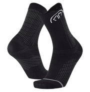 Chaussettes de course à pied Sidas Run Anatomic Crew noir
