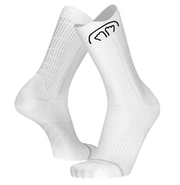 Chaussettes de course à pied Sidas Run Anatomic Crew blanc