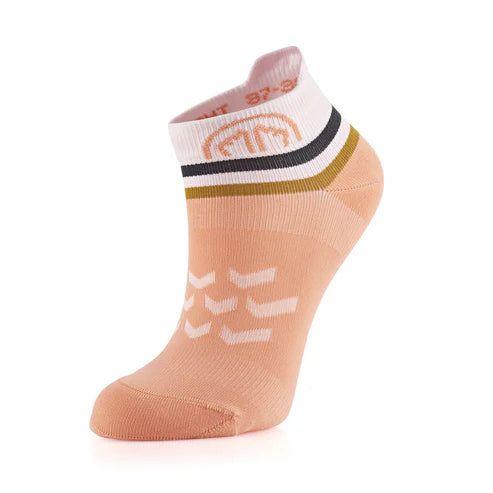 Chaussettes de course à pied Sidas Run light Ankle rose