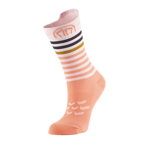 Chaussettes de course à pied Sidas Run light rose