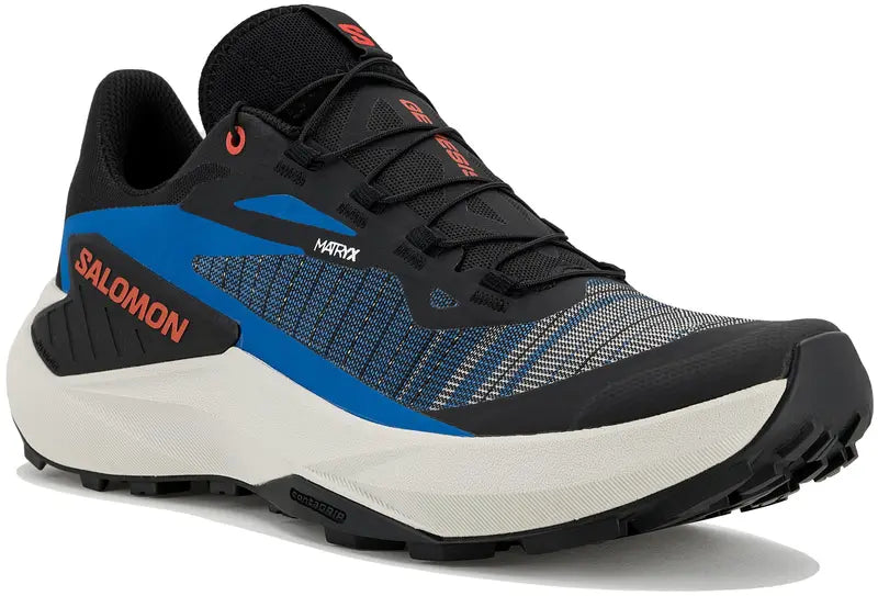 Chaussure de Trail Genesis homme Salomon noir et bleu fr - Clubinsport
