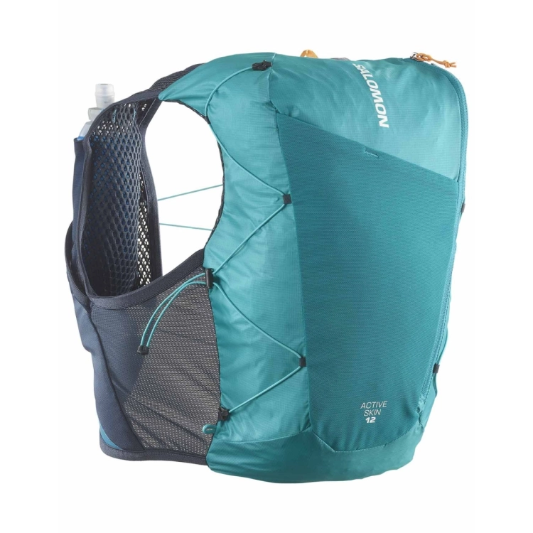 Sac de trail Salomon Active skin 12 bleu carbon - Clubinsport