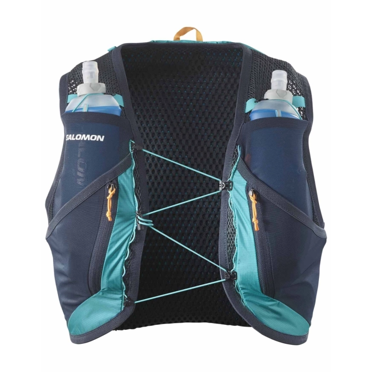 Sac de trail Salomon Active skin 12 bleu carbon - Clubinsport