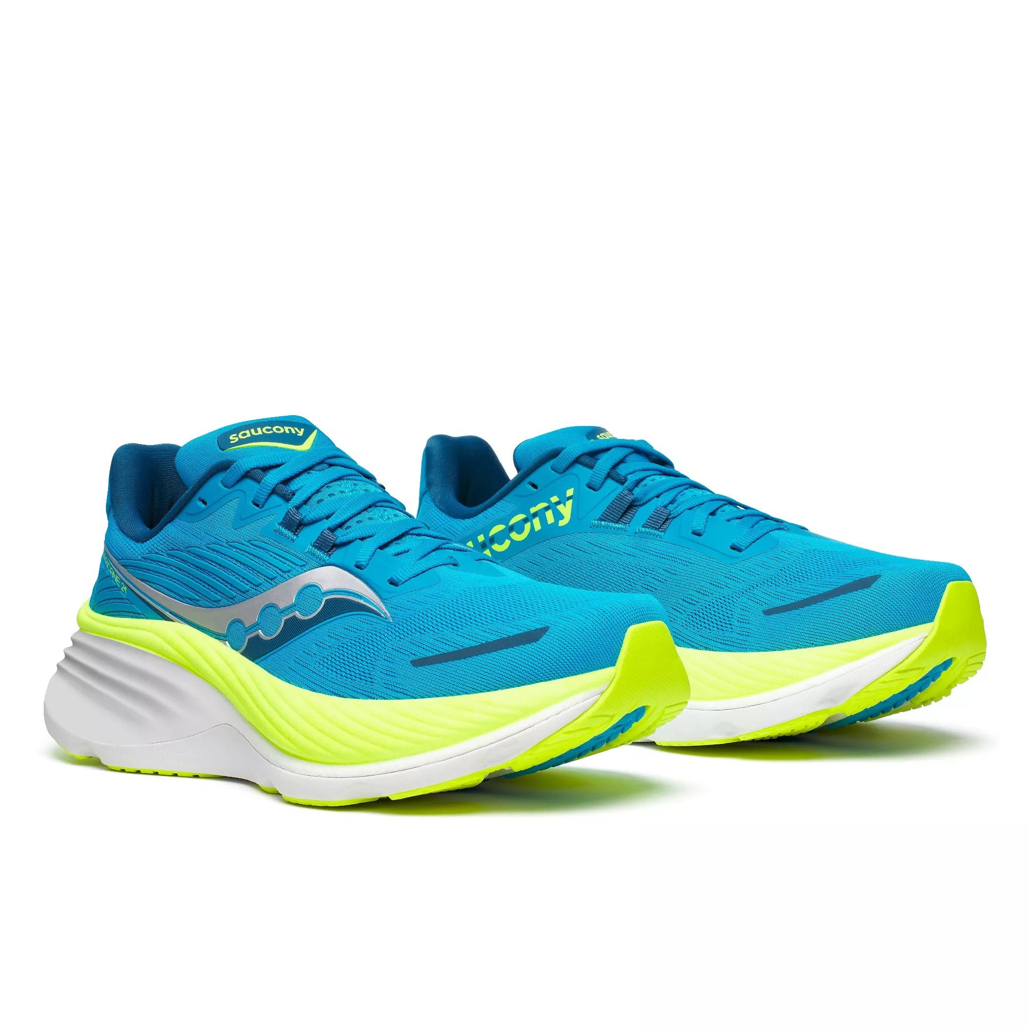 Chaussure de Route Saucony homme Hurricane 24 bleu vif - Clubinsport