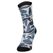 Chaussettes Scott Running modele Graphic crew bleu - Clubinsport
