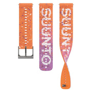 Bracelet silicone Suunto 22mm Athletic 6 Power Orange