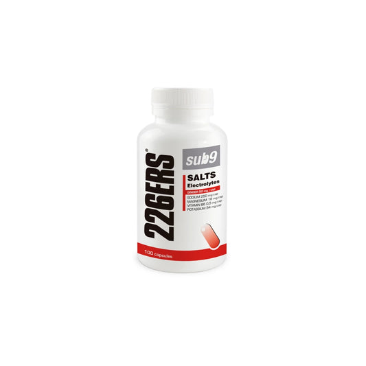 SUB9 SALTS ELECTROLYTES - Capsules de sel Électrolytes - 100 Capsules 226ERS - Clubinsport