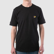 Tee-shirt manches courtes homme Des bosses et des Bulles coton noir - Clubinsport