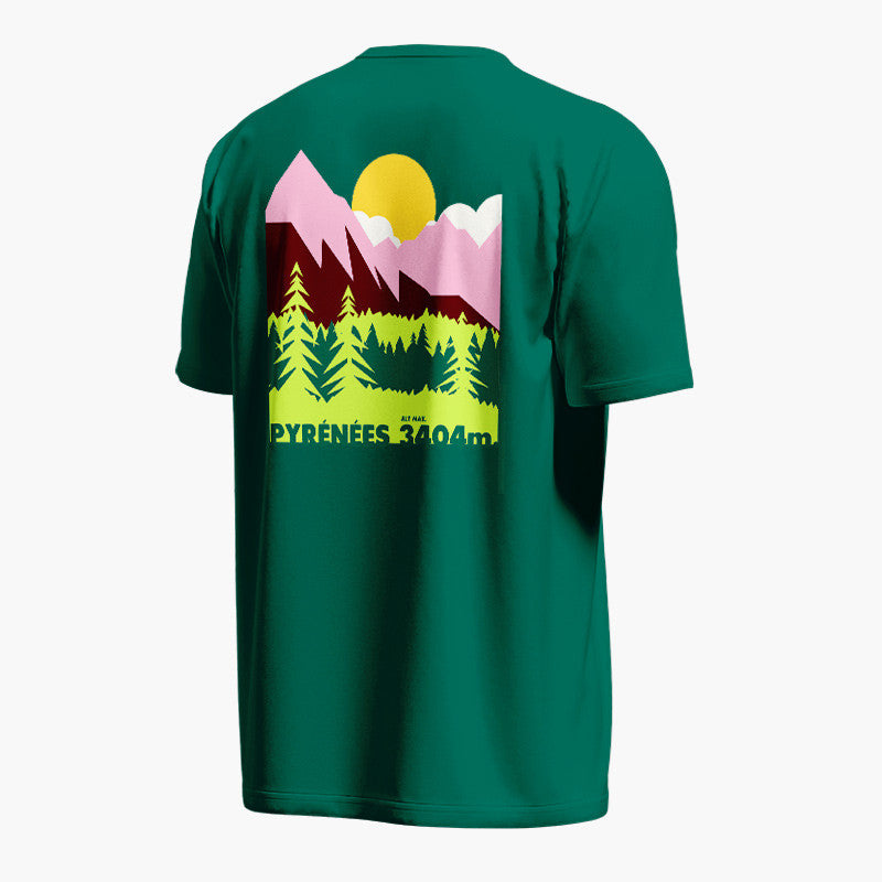 Tee-shirt manches courtes homme BV Sport  Lyocell Pyrénées – Trek Summit