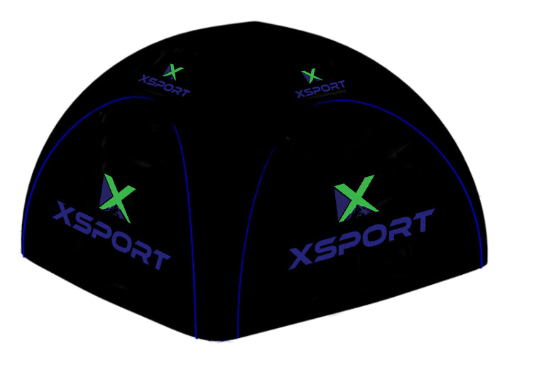 tente gonflable personnalisée