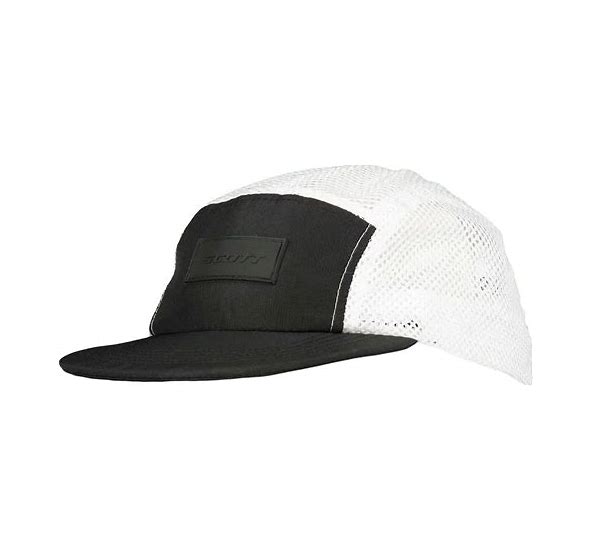 Casquette Scott Cap Noire/ Blanche 5-Panel Endurance - Clubinsport