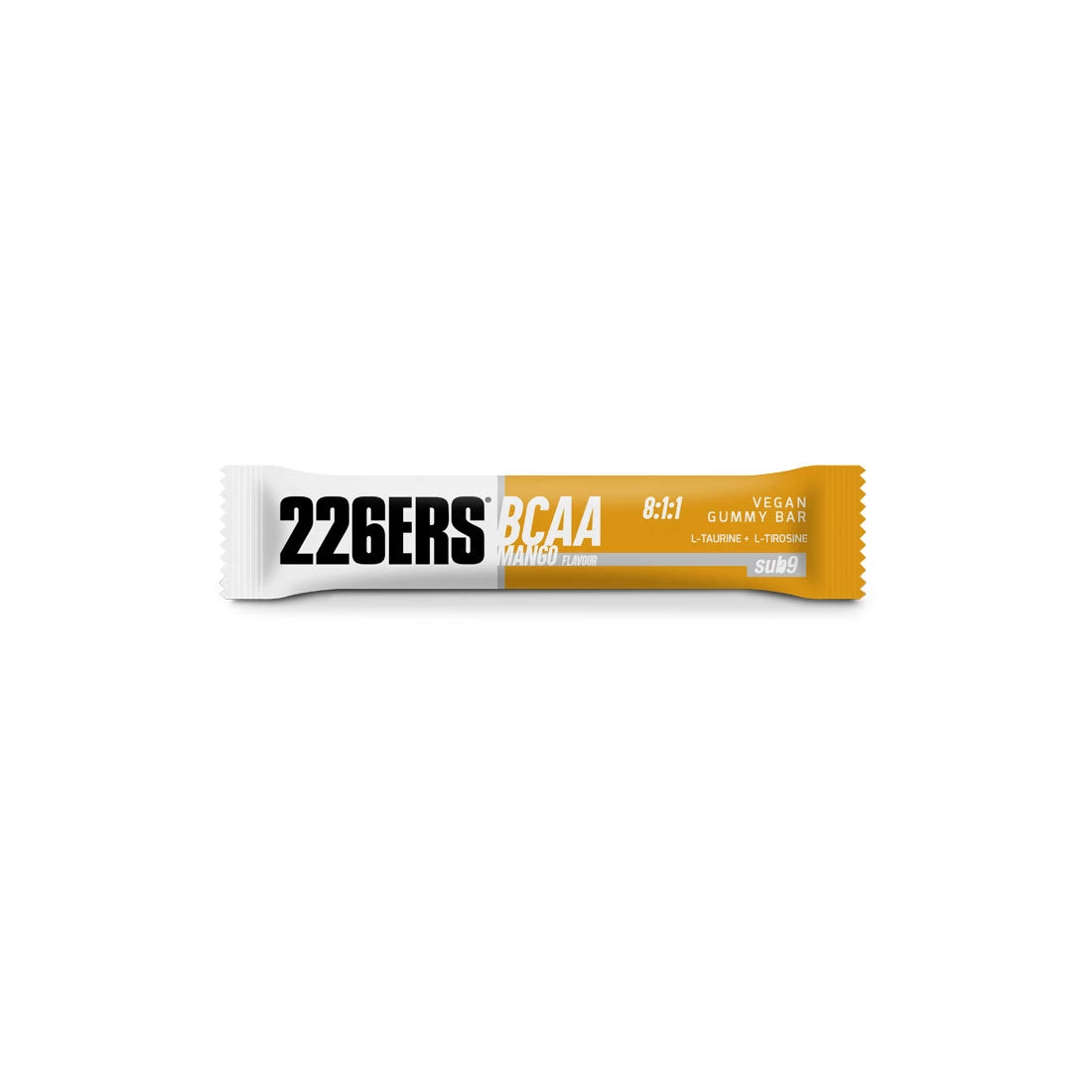 VEGAN GUMMY BAR - gommes énergétique 226ERS gout mangue - Clubinsport