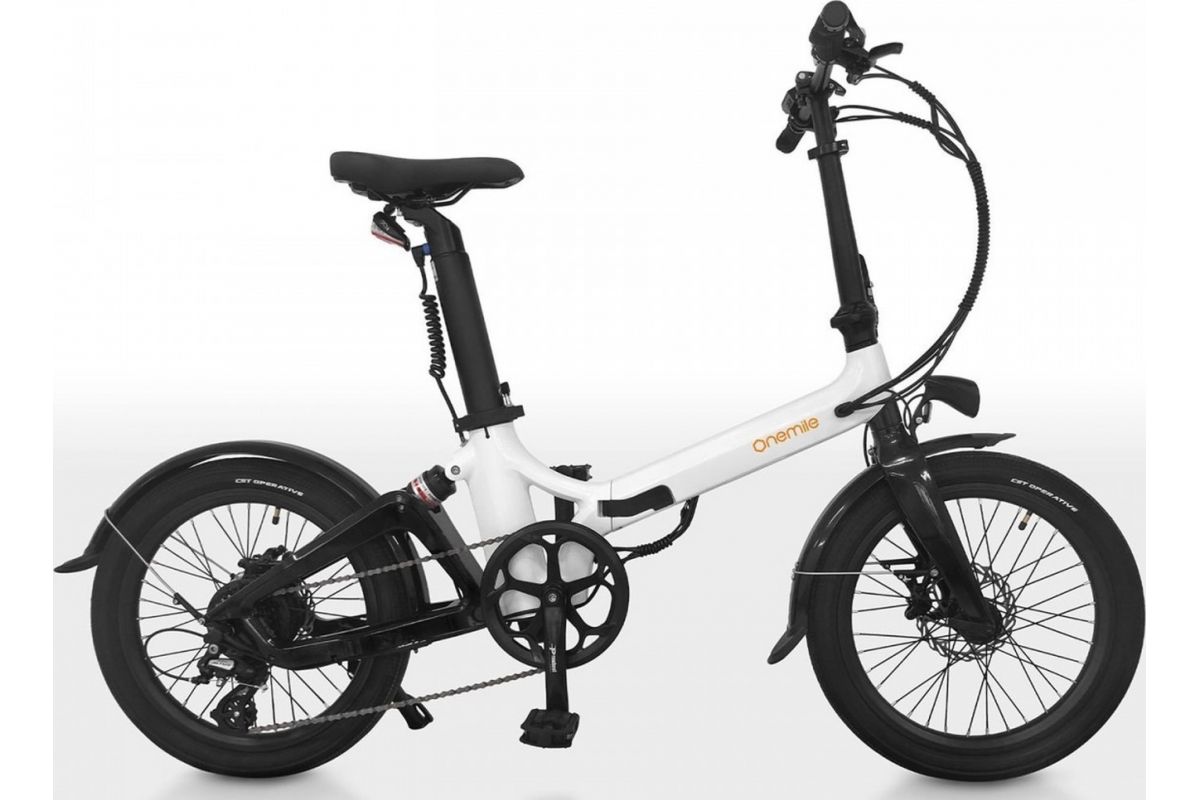 Vélo Electrique pliable ONEMILE - Nomad ALPINE WHITE - Clubinsport