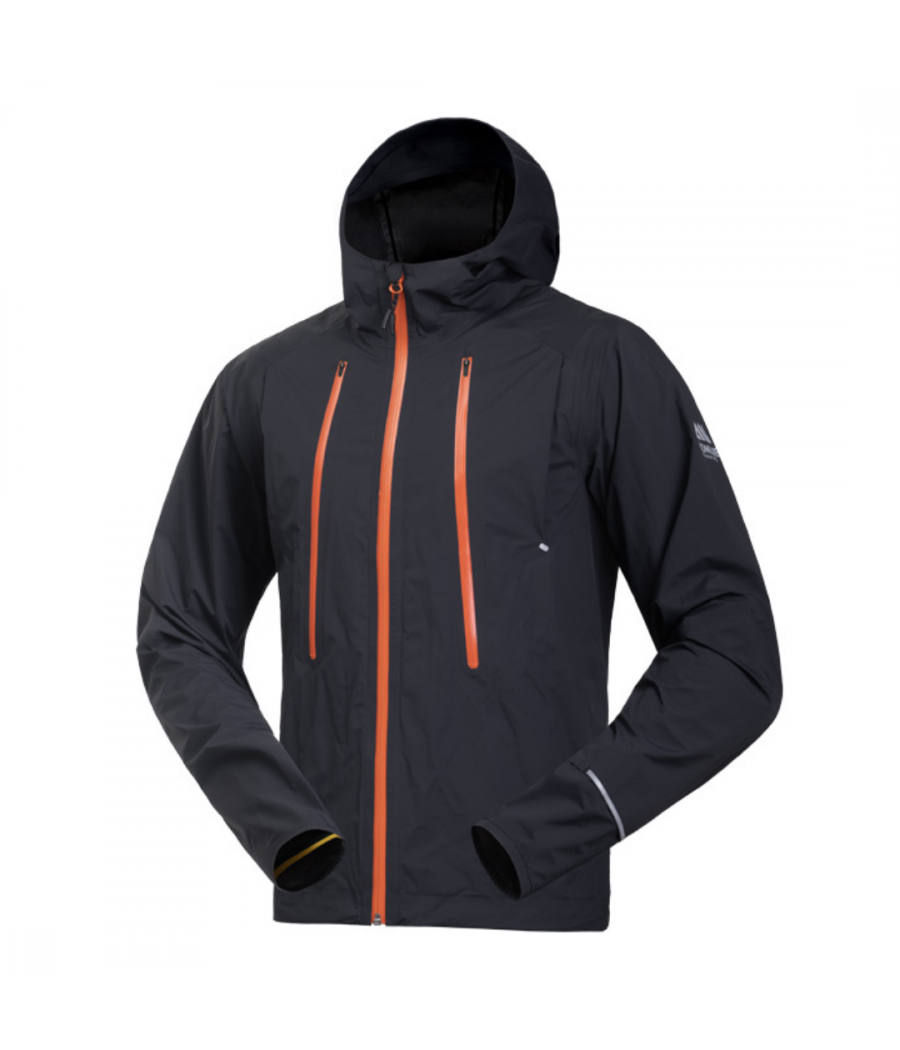 Veste imperméable Aonijie performance ultra noire - Clubinsport