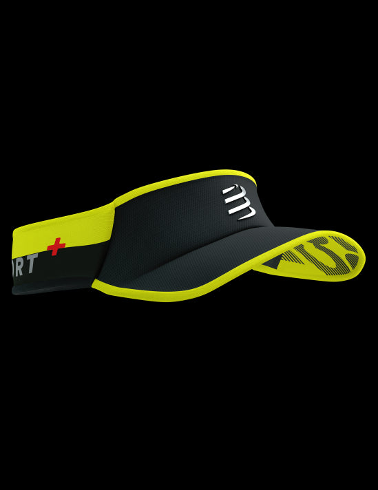 Visiere Compressport Ultralight jaune flash