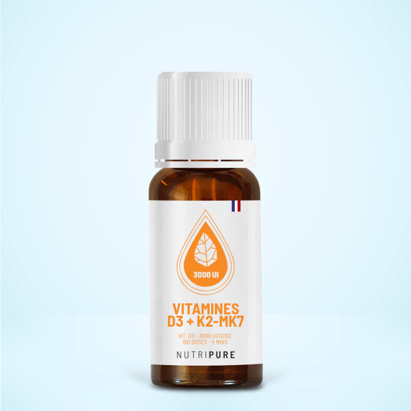 Vitamine D3 & k2 3000 Nutripure